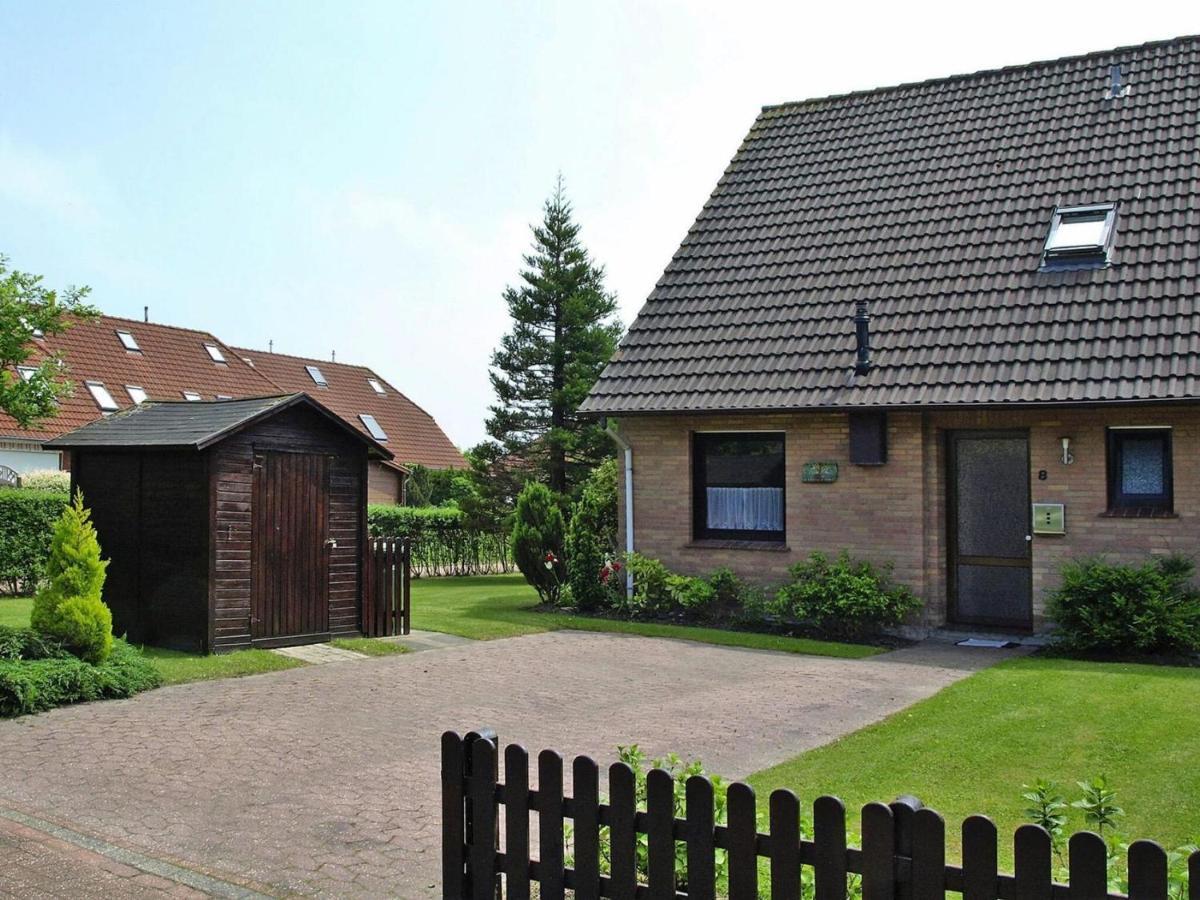 Ferienhaus Mit Grossem Garten In Neßmersiel Dış mekan fotoğraf