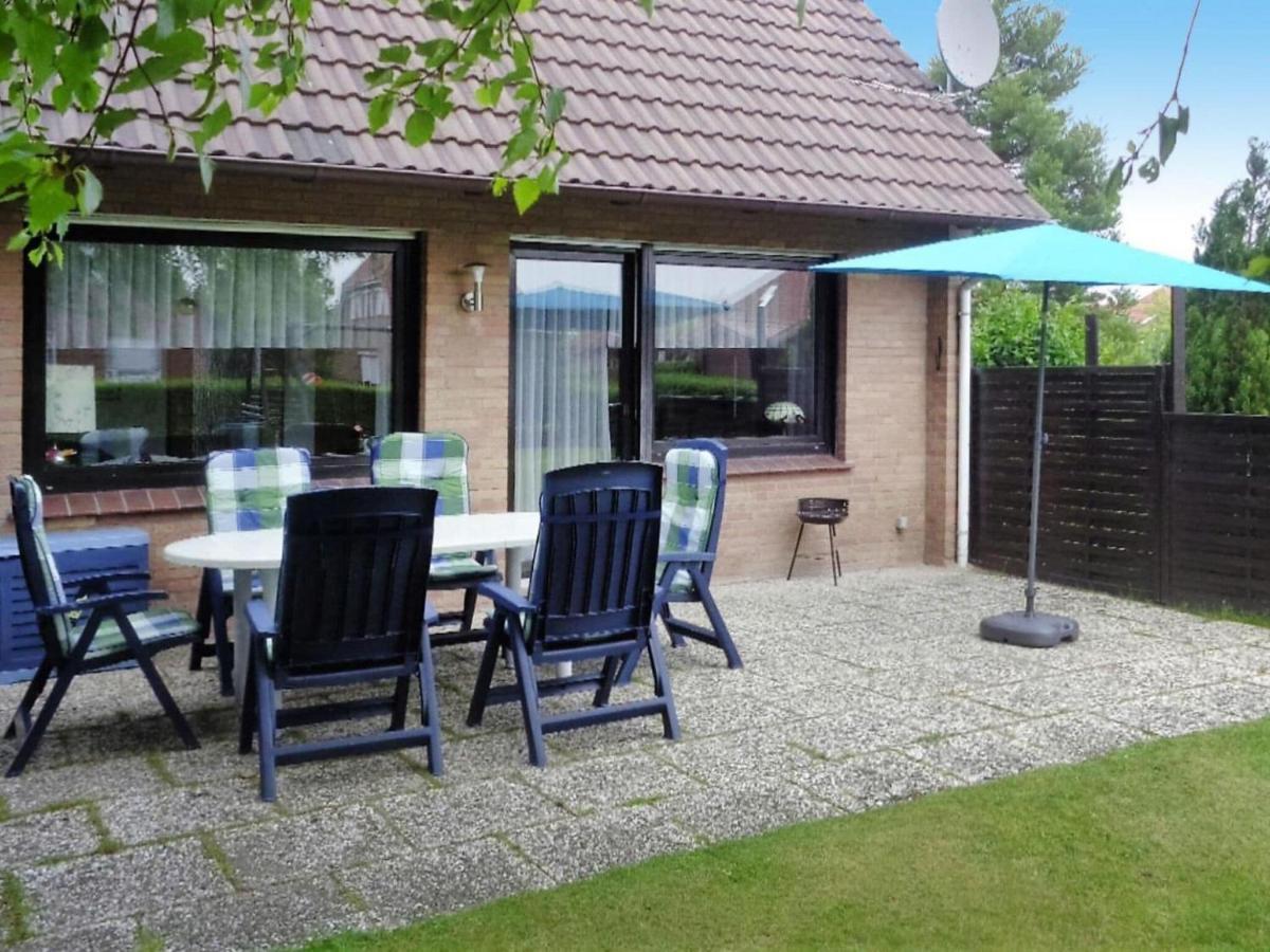 Ferienhaus Mit Grossem Garten In Neßmersiel Dış mekan fotoğraf
